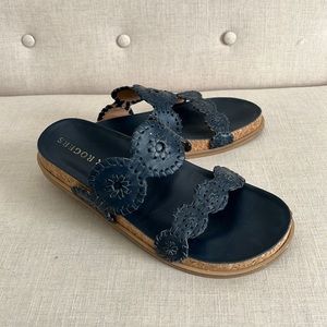 Jack Rogers Blue Lauren Comfort Sandal